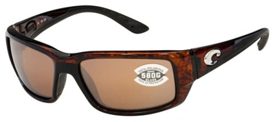 COSTA DEL MAR COSTA DEL MAR FANTAIL UNISEX 580G GLASS LENS POLARIZED SUNGLASSES 4 COLOR OPTION
