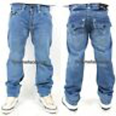 PEVIANI TRUE PEVIANI JEANS, MENS, BOYS, BAR DENIM STAR TIME IS MONEY HIP HOP STRAIGHT