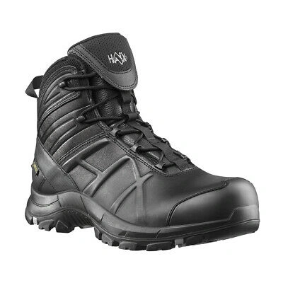 HAIX HAIX BLACK EAGLE SAFETY 50 MID LEATHER WATERPROOF LIGHTWEIGHT SAFETY WORK BOOTS