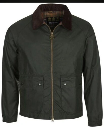 SAGE BARBOUR BEDALE WAX JACKET SAGE MWX0018SG9134 GENUINE WITH TAG SIZE 32