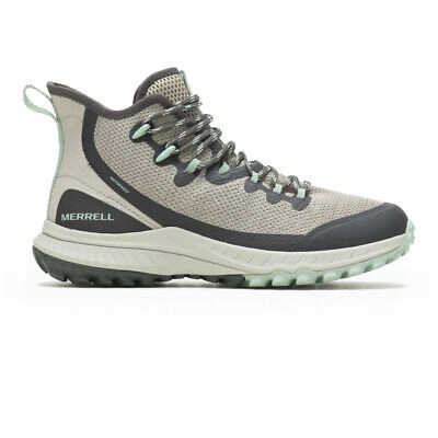 MERRELL MERRELL WOMENS BRAVADA WATERPROOF WALKING BOOTS GREY SPORTS OUTDOORS BREATHABLE