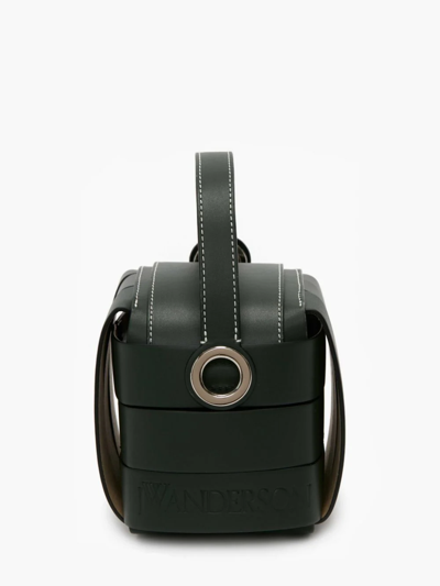 JW ANDERSON KNOT BAG - LEATHER TOP HANDLE BAG