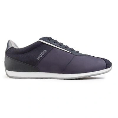 HUGO BOSS HUGO HERREN CYDEN LOW JOGGINGSCHUHE SNEAKER BLAU