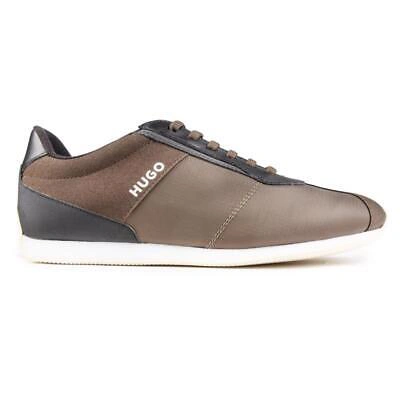 HUGO BOSS HUGO HERREN CYDEN LOW JOGGINGSCHUHE SNEAKER GRÃ¼N