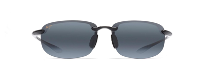 MAUI JIM MAUI JIM HO'OKIPA ASIAN FIT GLÄNZEND SCHWARZ (407N-02)