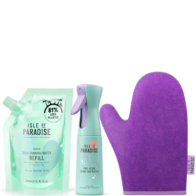 ISLE OF PARADISE PRO GLOW SPRAY TAN MISTER RE-FILL PACK