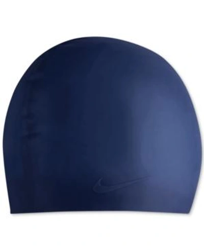 NIKE SOLID SILICONE SWIM CAP WOMEN'S SWIMSUIT
