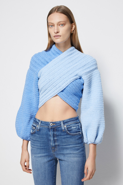 SIMKHAI JS X ELEXIAY CROCHET PULLOVER