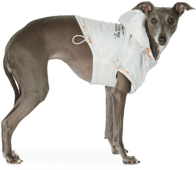 HERON PRESTON WHITE VIP EDITION NASA LOGO WINDBREAKER JACKET