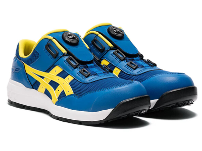 ASICS ASICS WIN JOB CP209 BOA RR 1273A071 400 WIDTH 3E BLUE YELLOW WORKING