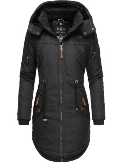 MARIKOO MARIKOO DAMEN WINTER JACKE KURZ MANTEL PARKA OUTDOOR KAPUZE HERBST WARM KAMII