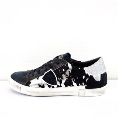 PHILIPPE MODEL PHILIPPE MODEL DAMEN SCHUHE LOW TOP SNEAKER SPORTSCHUHE LEDER PRXS FELL NEU