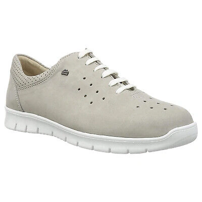 FINN COMFORT FINN COMFORT DAMEN TRAINER BARLETTA LACE-UP LOW-TOP OUTDOOR NUBUCK LEATHER