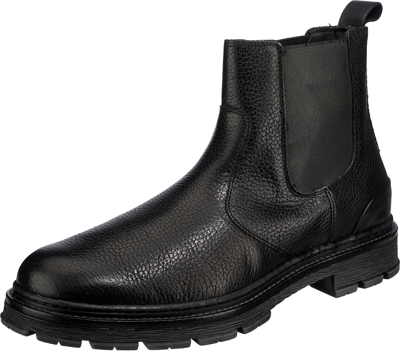 BULLBOXER NEU BULLBOXER CHELSEA BOOTS 20978922 FÜR HERREN SCHWARZ BRAUN