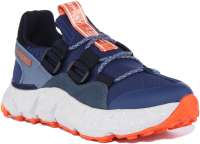 REPLAY REPLAY SPLIT LUFT HERREN VIBRAM SOHLE TRAIL INSPIRIERT TRAINER IN NAVY UK EU 7 -