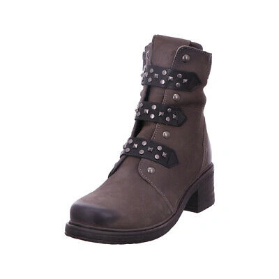 MACA KITZBÜHEL MACA KITZBÜHEL STIEFELETTE DAMEN GRAU NEU & OVP 230919