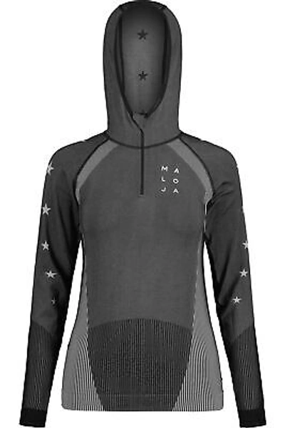 MALOJA MALOJA W BLAUMEISEM. LANGARMSHIRT