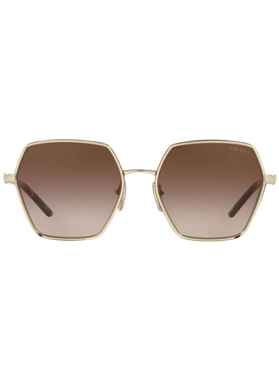 PRADA PR 56YS OVERSIZE-FRAME SUNGLASSES