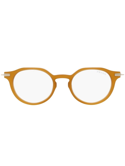 PRADA PR 12YS ROUND-SHAPE GLASSES