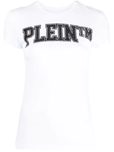 PHILIPP PLEIN SEXY PURE CRYSTAL EMBELLISHED T-SHIRT