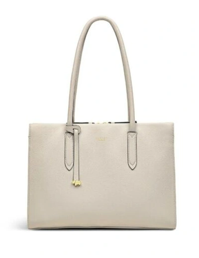 RADLEY RADLEY SHOULDER BAG. "ARLINGTON COURT" LARGE, DOVE GREY SOFT LEATHER. £239