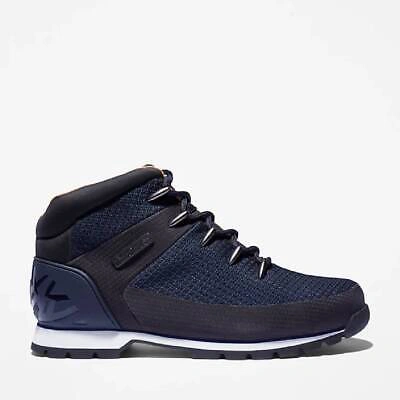 TIMBERLAND TIMBERLAND EURO SPRINT FABRIC HIKING BOOT - NAVY