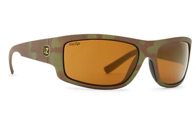 VONZIPPER VONZIPPER SEMI SUNGLASSES (CAM-OH SATIN / WILDLIFE BRONZE COPPER POLARIZED)GQK0