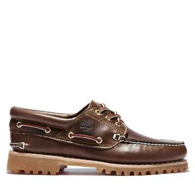 TIMBERLAND TIMBERLAND AUTHENTIC 3-EYE BOAT SHOE - BROWN