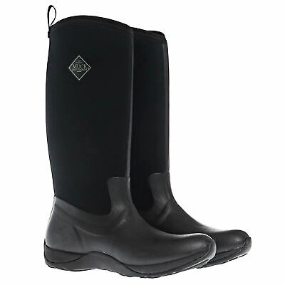 MUCK BOOTS MUCK BOOTS ARCTIC ADVENTURE WOMENS WELLINGTON - BLACK ALL SIZES