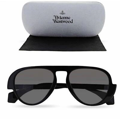 VIVIENNE WESTWOOD VIVIENNE WESTWOOD VW5013 SUNGLASSES BLACK OSFA OSFA SUNGLASSES & SUNGLASSES