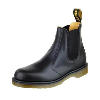 DR. MARTENS DR MARTENS B8250 SLIP-ON DEALER BOOT BLACK UK 13 BLACK UK 13 BLACK BOOTS