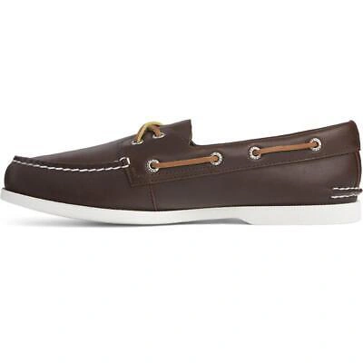SPERRY SPERRY AUTHENTIC ORIGINAL PLUSHWAVE WASHABLE BOAT SHOE BROWN