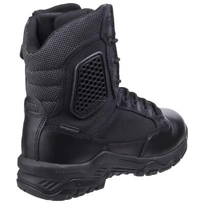 MAGNUM MAGNUM STRIKE FORCE 8.0 WATERPROOF SIDE-ZIP UNIFORM BOOTS BLACK