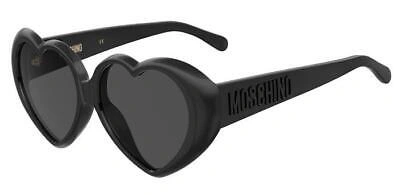 MOSCHINO MOSCHINO SUNGLASSES MOS128/S 807/IR BLACK GREY WOMAN