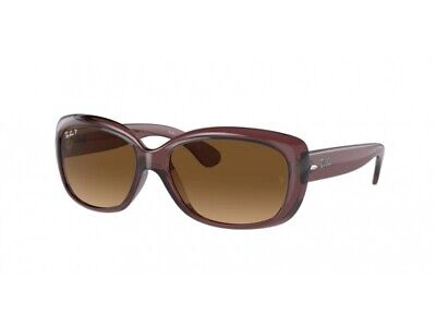 RAY BAN RAY-BAN SUNGLASSES RB4101 JACKIE OHH 6593M2 BROWN BROWN WOMAN
