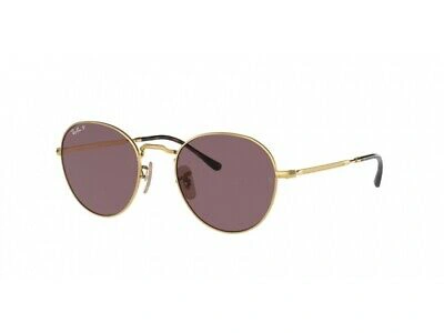 RAY BAN RAY-BAN SUNGLASSES RB3582 DAVID 001/AF GOLD VIOLET MAN WOMAN