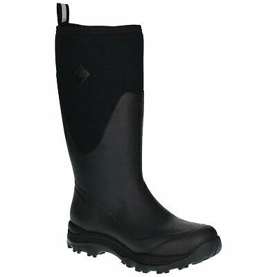 MUCK BOOTS MUCK BOOTS ARCTIC OUTPOST TALL MENS WELLINGTON - BLACK GREY ALL SIZES