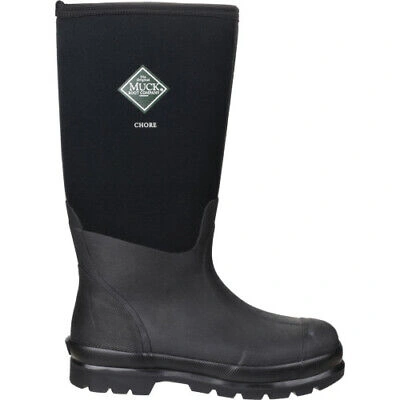 MUCK BOOTS MUCK BOOTS CHORE CLASSIC HI WELLINGTON - BLACK ALL SIZES