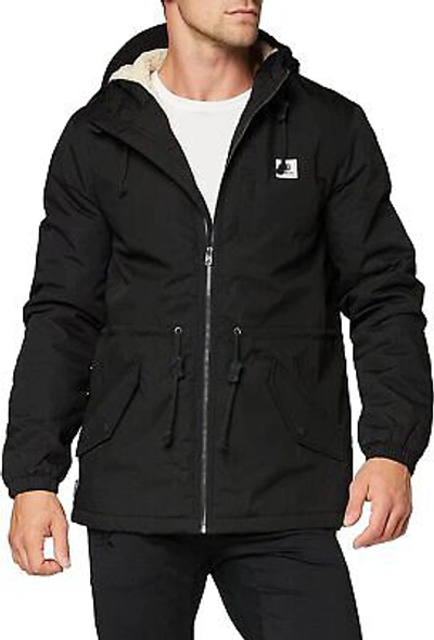 ELEMENT ELEMENT MEN'S WATERPROOF JACKET WOLFEBORO STRONG OUTDOOR JACKET, BLACK, XS