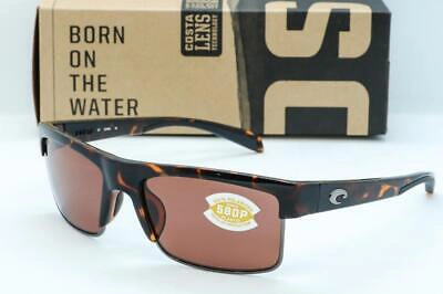 COSTA DEL MAR COSTA DEL MAR SOUTH SEA SUNGLASSES RETRO TORTOISE / COPPER 580P POLARIZED LENS