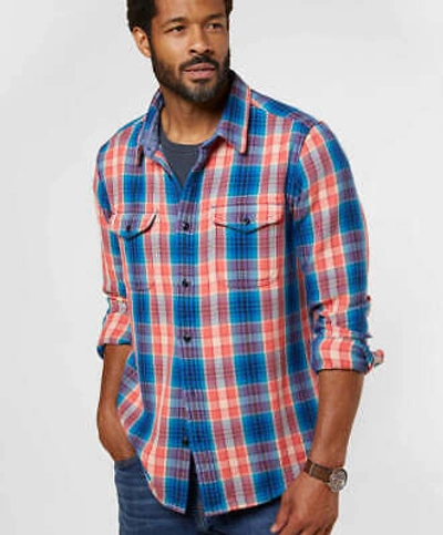 OUTERKNOWN OUTERKNOWN BLANKET SHIRT WATERMELON FELIZ PLAID 1310023WWFP