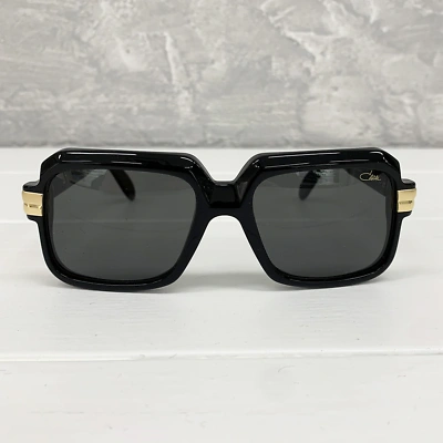 CAZAL SUNGLASSES CAZAL LEGENDS 607/3 001 56 18 140 BLACK GOLD 100% AUTHENTIC MADE IN