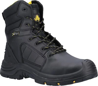 AMBLERS AMBLERS SAFETY BLACK AS350C BERWYN WATERPROOF METAL FREE METATARSAL SAFETY BOOTS