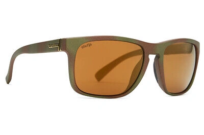 VONZIPPER VONZIPPER LOMAX SUNGLASSES (CAM-OH SATIN / WILDLIFE BRONZE COPPER POLARIZED)