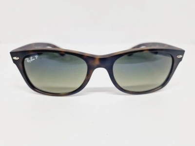 RAY BAN RAY-BAN RB2132 WAYFARER 894/76 SUNGLASSES MATT-HAVANA POLARISED