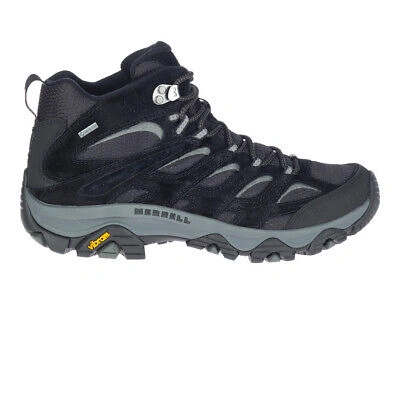 MERRELL MERRELL MENS MOAB 3 GORE-TEX WALKING BOOTS BLACK SPORTS OUTDOORS WATERPROOF