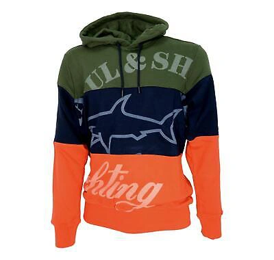 PAUL & SHARK PAUL SHARK HOODIE & LOGO COTTON WINTER FLEECE ART. 12311870