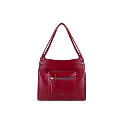 SOLIER HANDBAGS FOR EVERYDAY WOMEN SOLIER FL18 FL18VINTAGEBROWN26705 RED