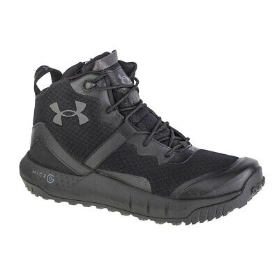 UNDER ARMOUR SHOES TACTICAL MEN UNDER ARMOUR MICRO VALSETZ ZIP 3023747001 BLACK