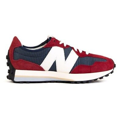 NEW BALANCE SHOES UNIVERSAL MEN BALANCE 327 MS327MR BROWN-NAVY BLUE
